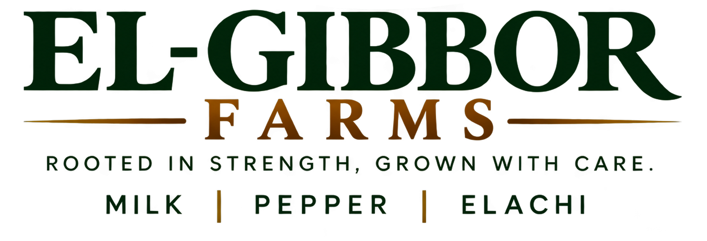 El-Gibbor Farms — Rooted in Strength, Grown with Care